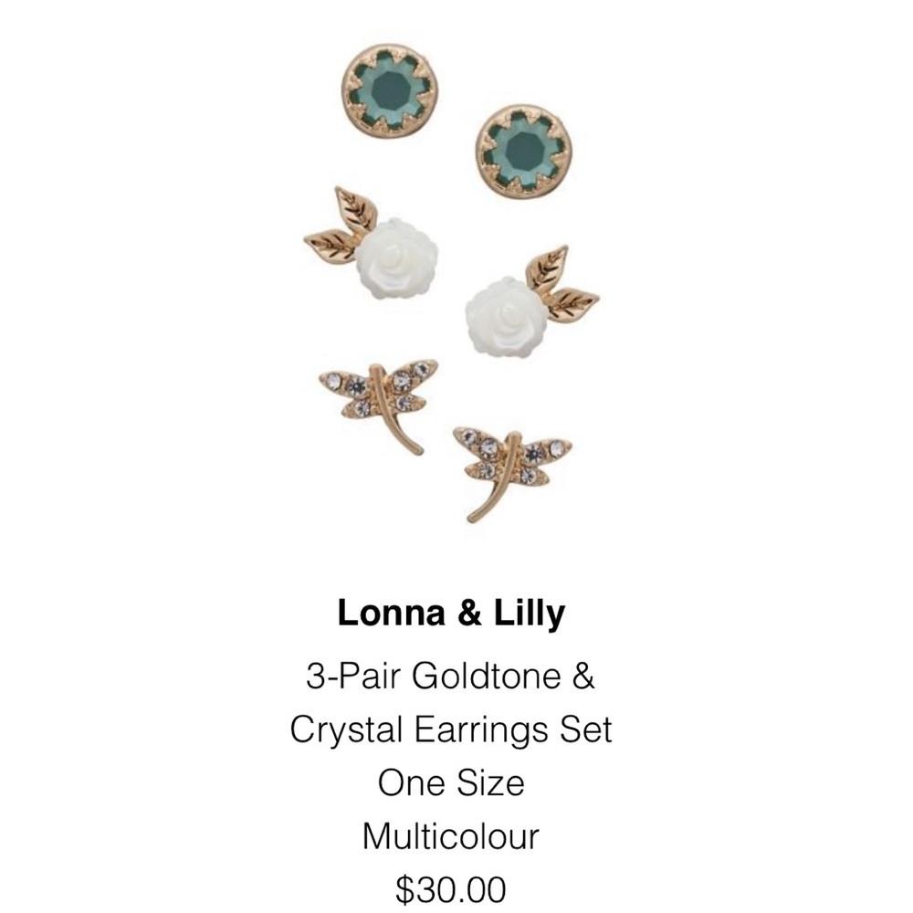 Lonna&Lily three earring sets